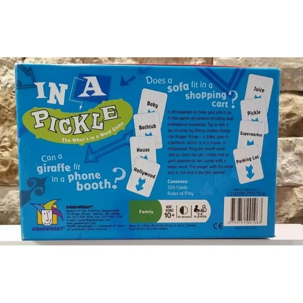 In a Pickle Game by Gamewright